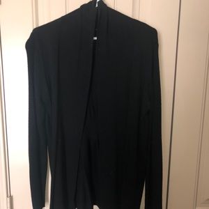 Black sweater jacket